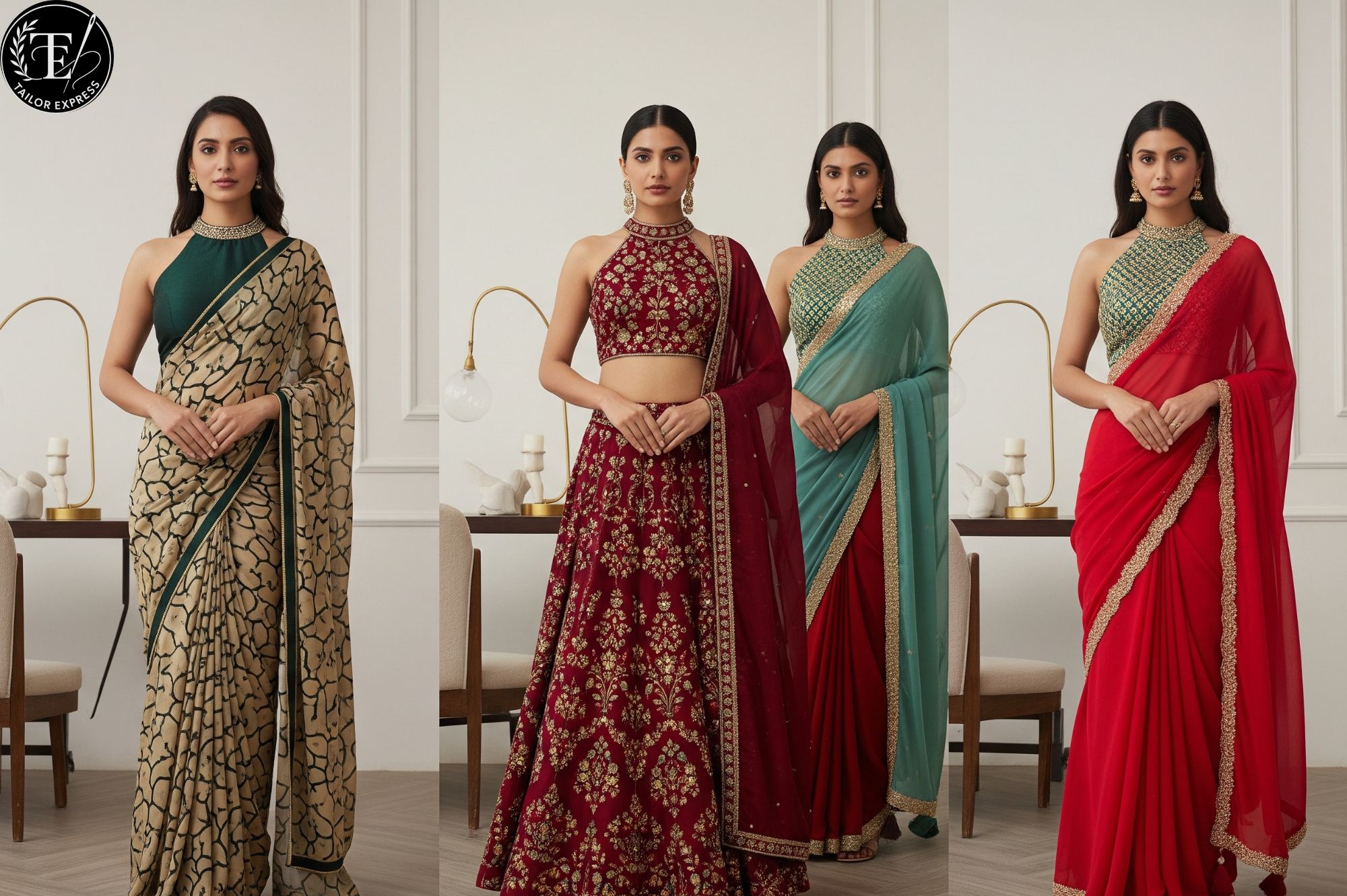 Contemporary Halter Neck