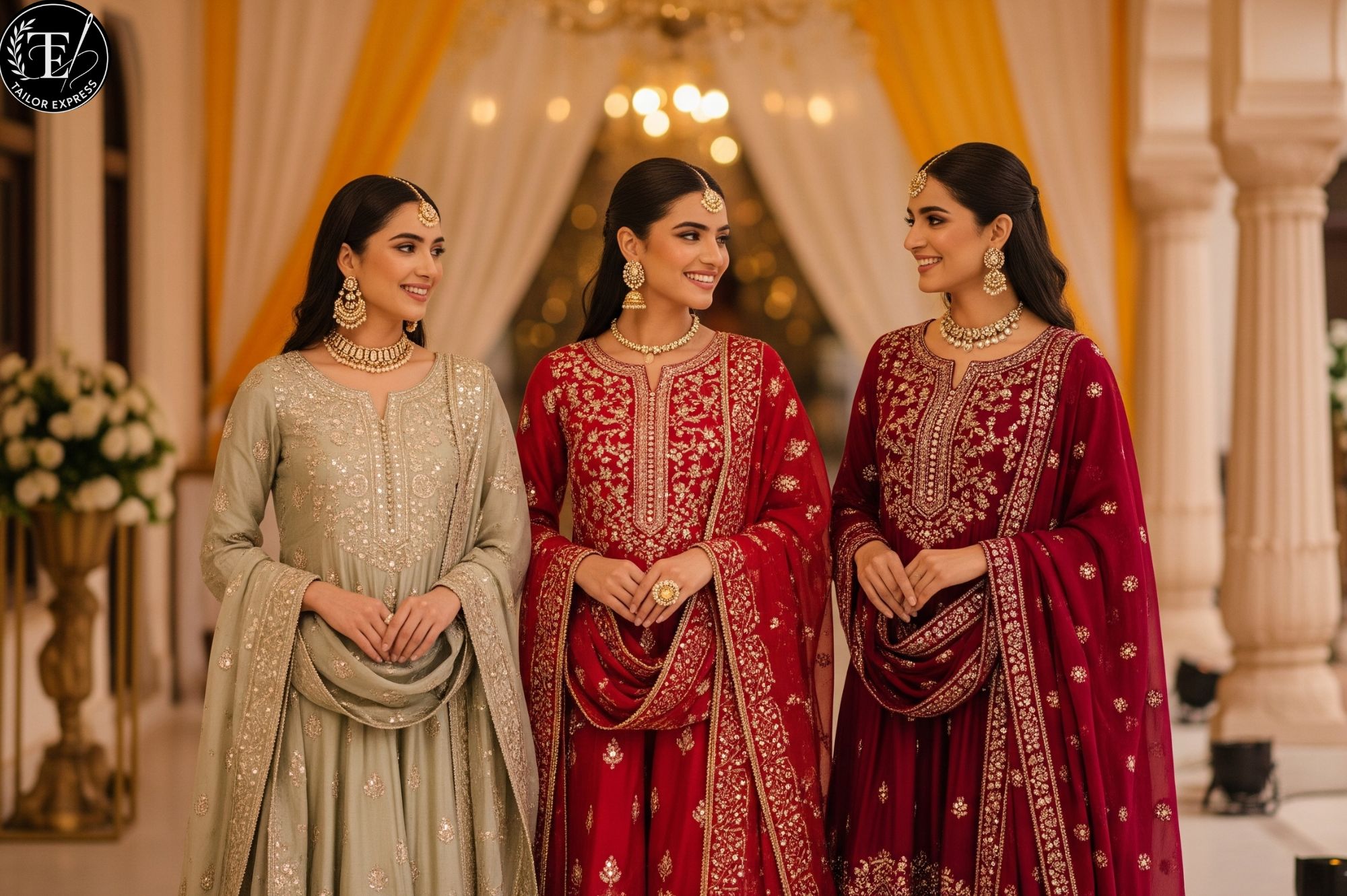 Heavy Embroidered Suits